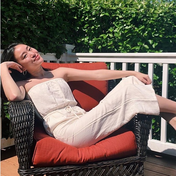 LINEN JUMPSUIT - Picture 3 of 4